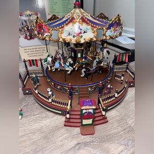 Mr. Christmas 1997 Holiday Around the Carousel - PLEASE READ DESCRIPTION